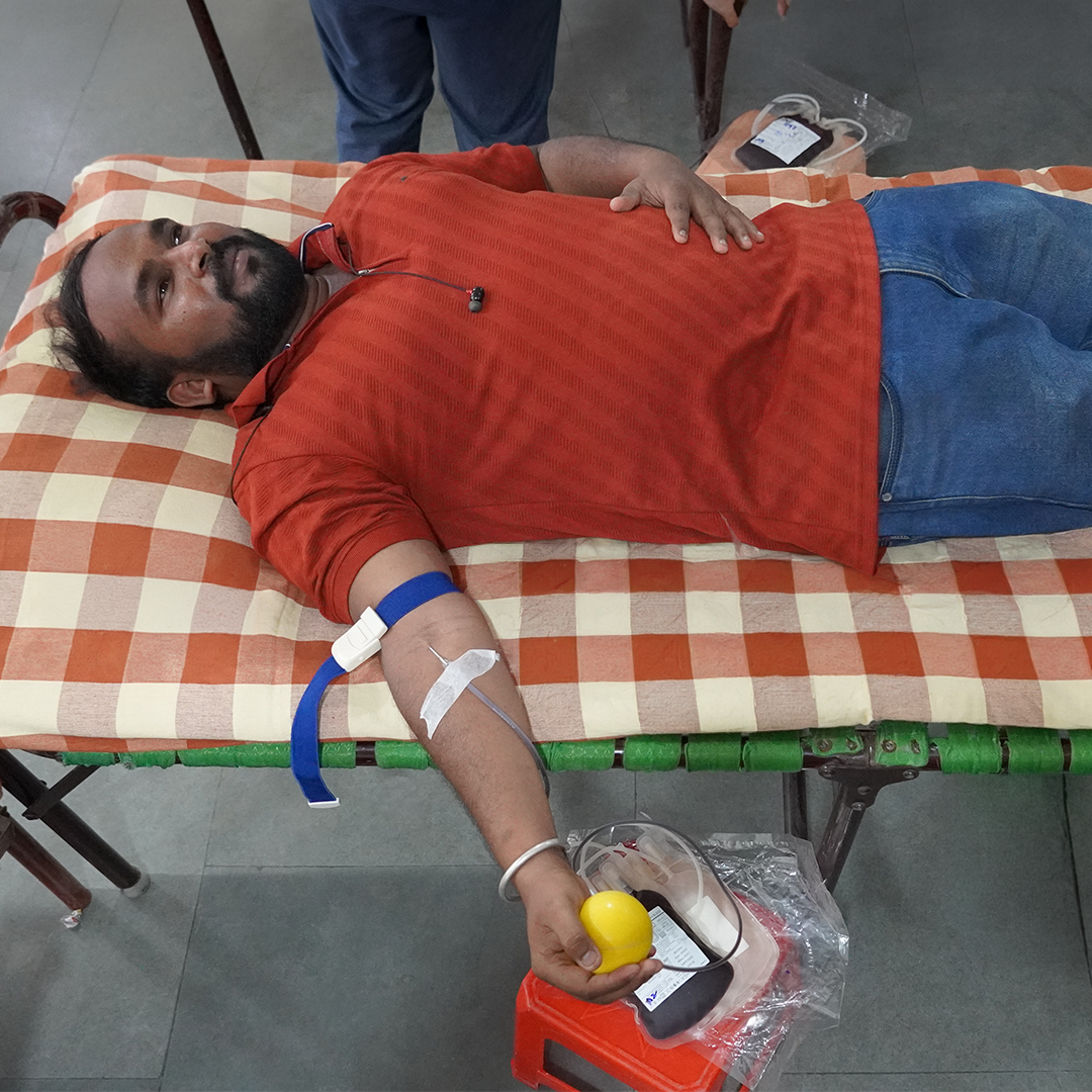 Blood donation support initiative